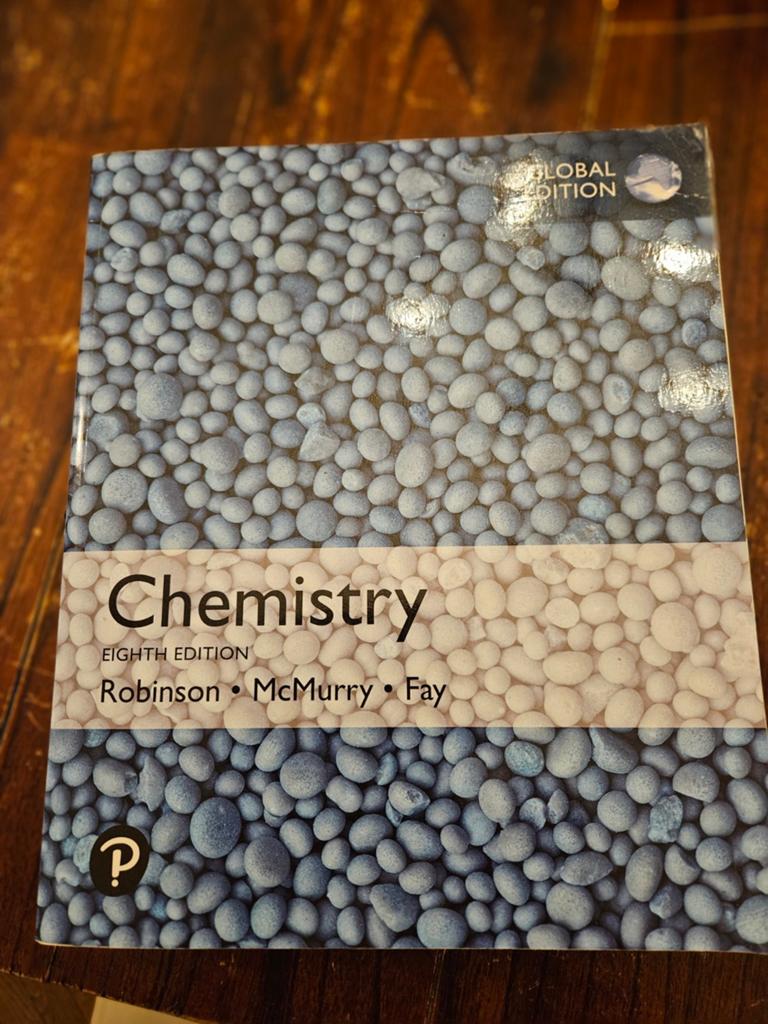 9781292336145 chemistry, global edition, Robinson 8e druk, Boeken, Techniek, Ophalen of Verzenden, Zo goed als nieuw, Jill K. Robinson