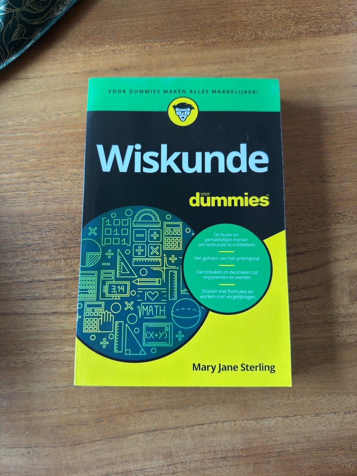 Wiskunde voor Dummies - Mary Jane Sterling, Boeken, Ophalen of Verzenden, Beta, Zo goed als nieuw, Overige niveaus