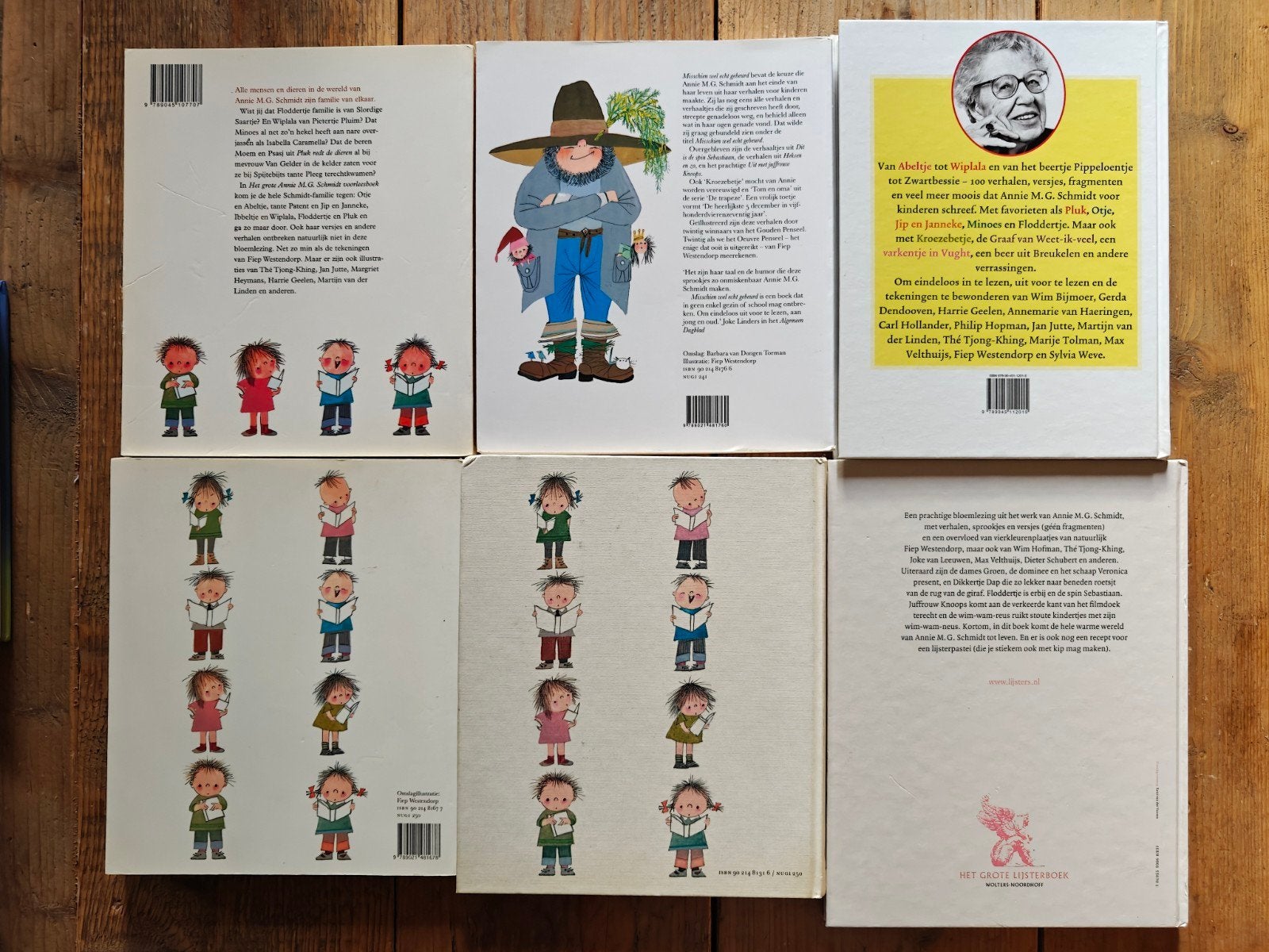 6 Grote voorleesboeken van Annie M.G Schmidt., Boeken, Ophalen of Verzenden, Gelezen, Fictie algemeen, Voorleesboek