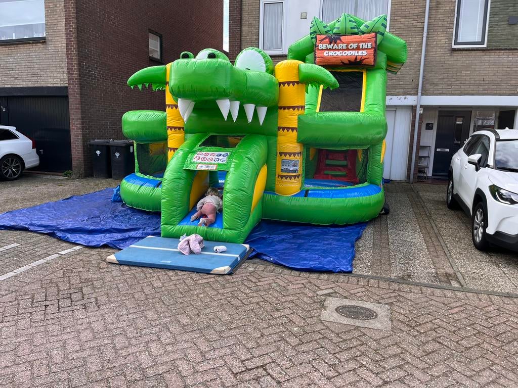 Leuk groot springkussen huren / te huur!, Hobby en Vrije tijd, Ophalen of Verzenden, Zo goed als nieuw, Overige