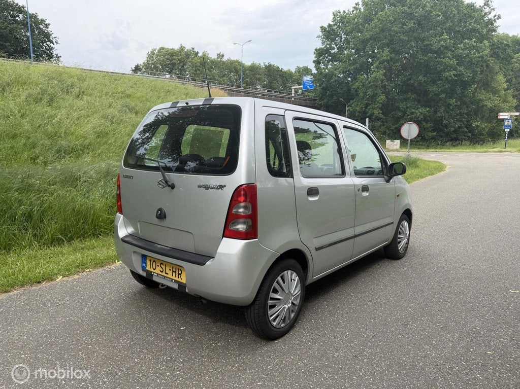 Suzuki Wagon R+ 1.0 Trend*5 DEURS*NAP, Voorwielaandrijving, Stof, Zwart, Origineel Nederlands