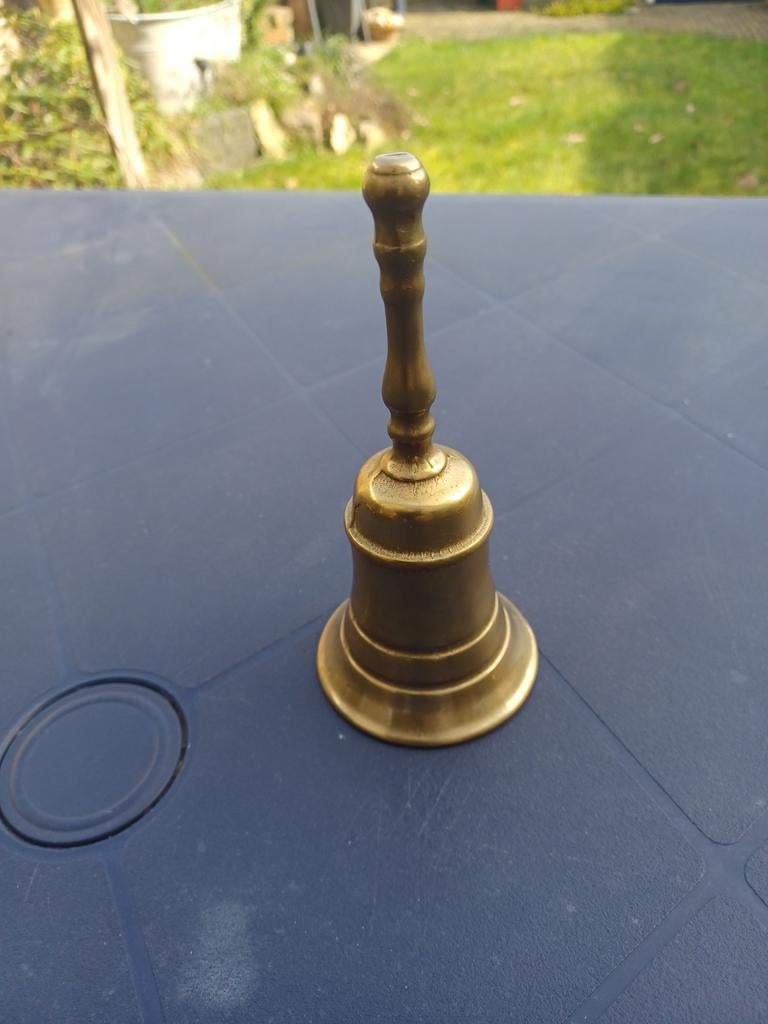 Messing tafelbel, Antiek en Kunst, Ophalen