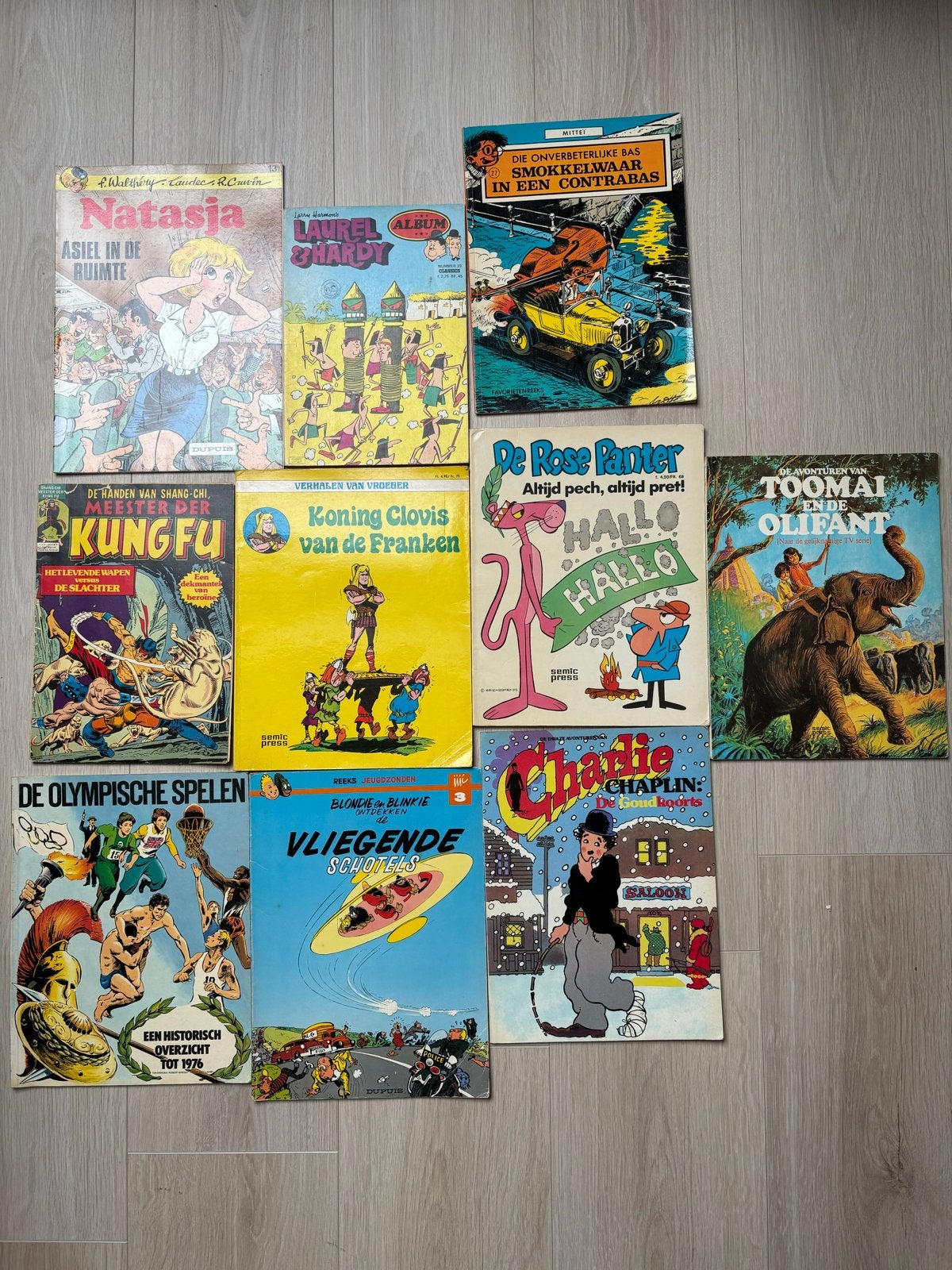 Diverse stripboeken collectie - Natasja, Laurel & Hardy e.a., Boeken, Meerdere stripboeken, Ophalen of Verzenden, Gelezen