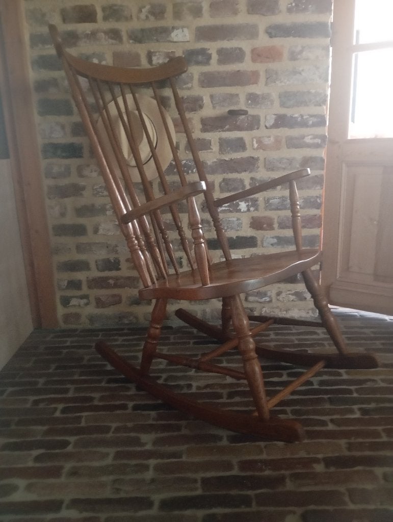 Schommelstoel, Antiek en Kunst, Antiek | Meubels | Stoelen en Banken, Ophalen
