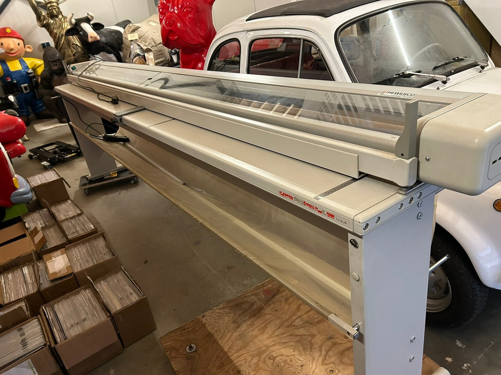 Neolt power electro trim snijmes snijmachine 300cm, Ophalen, Zo goed als nieuw, Neolr, Nb