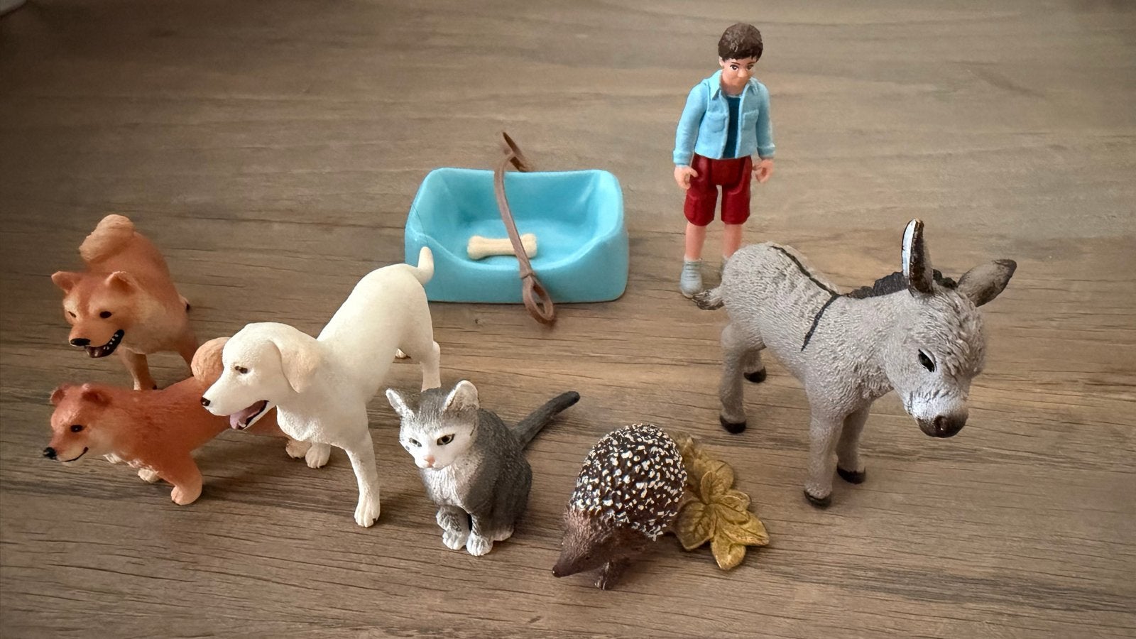 Schleich speelgoedfiguren: dieren en accessoires, Ophalen of Verzenden, Gebruikt