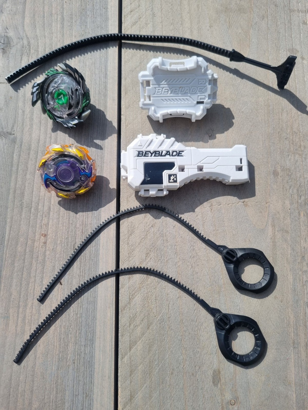2x Beyblade setje, van 2016 en 2017., Ophalen of Verzenden, Gebruikt
