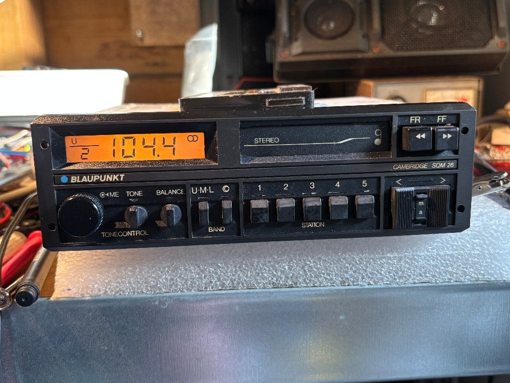 Blaupunkt Cambridge SQM26 - 1985 - radio/cassette, Ophalen, Gebruikt