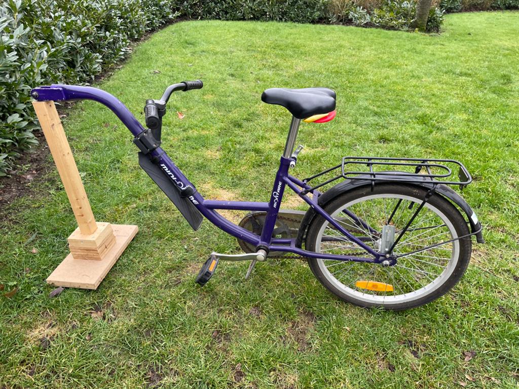 Aanhangfiets kind 20 inch, Ophalen, Gebruikt, Aanhangfiets