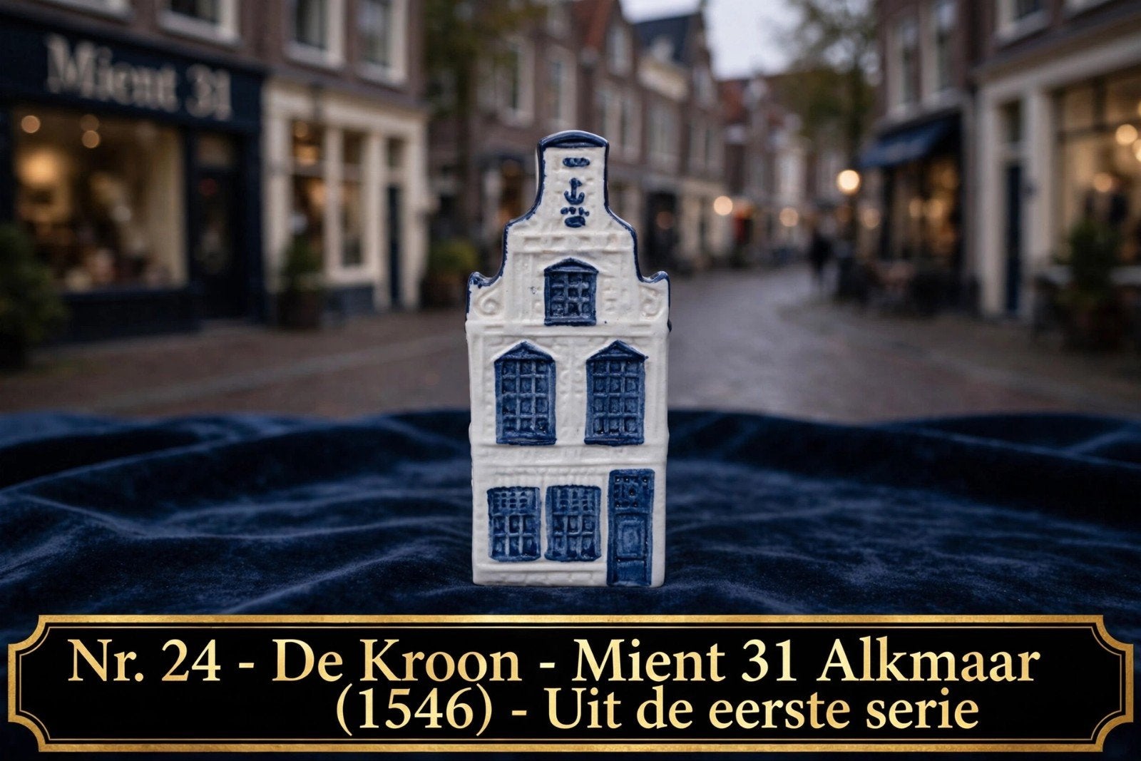 KLM Bols huisjes set: 24, 72, 80 - Gevuld & Geseald, Ophalen of Verzenden, Gevuld