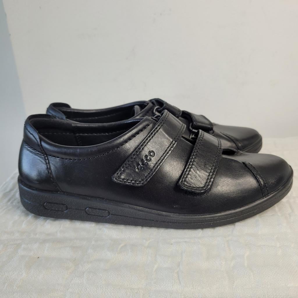 NIEUW Ecco Soft 2.0 sneakers schoenen 39 velcro zwart, Kleding | Dames, Schoenen, Ecco, Zwart, Nieuw, Ophalen of Verzenden