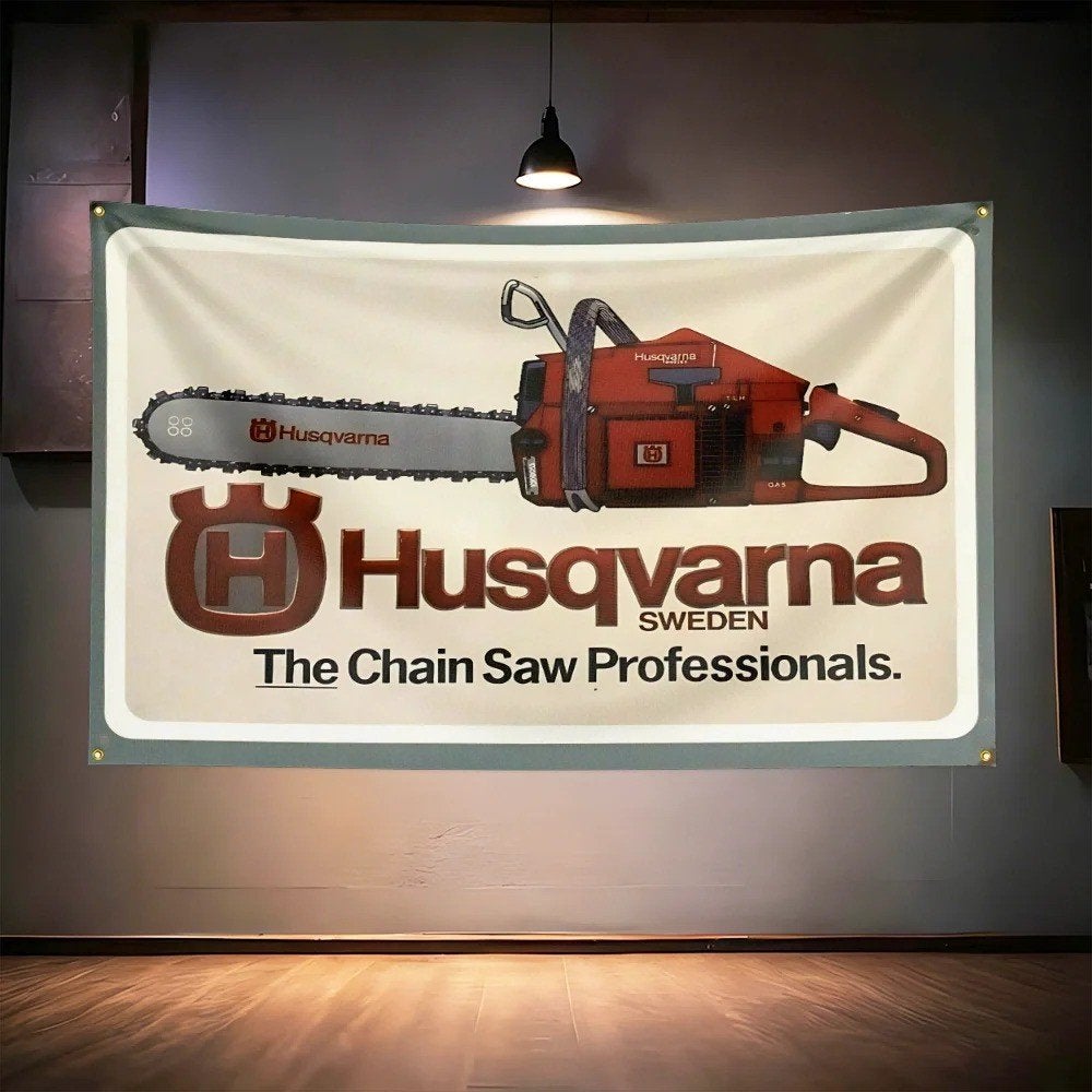 Grote vlaggen Husqvarna (150x90cm), Ophalen of Verzenden, Nieuw