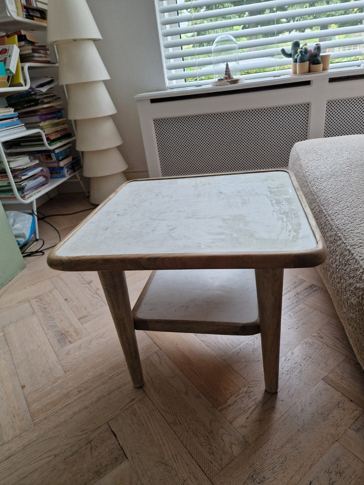 2 Salontafeltjes/ bijzettafeltjes Riviera Maison, 25 p.s., Ophalen, Rond, 50 tot 100 cm, 50 tot 100 cm