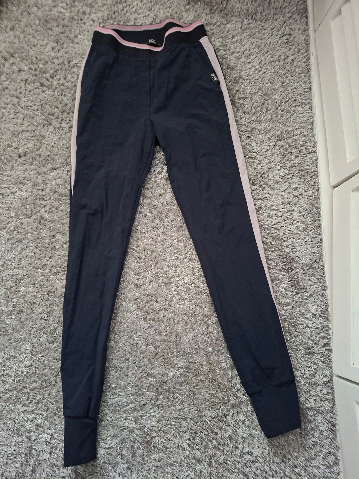 Donkerblauwe travel broek van &Co Woman, maat m, Kleding | Dames, Broeken en Pantalons, Maat 38/40 (M), &Co Woman, Lang, Gedragen