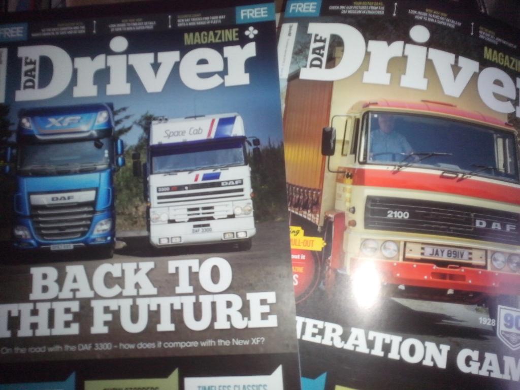 20x DAF Driver folders brochures Transportbedrijven Engeland, Ophalen of Verzenden, Zo goed als nieuw, Overige merken