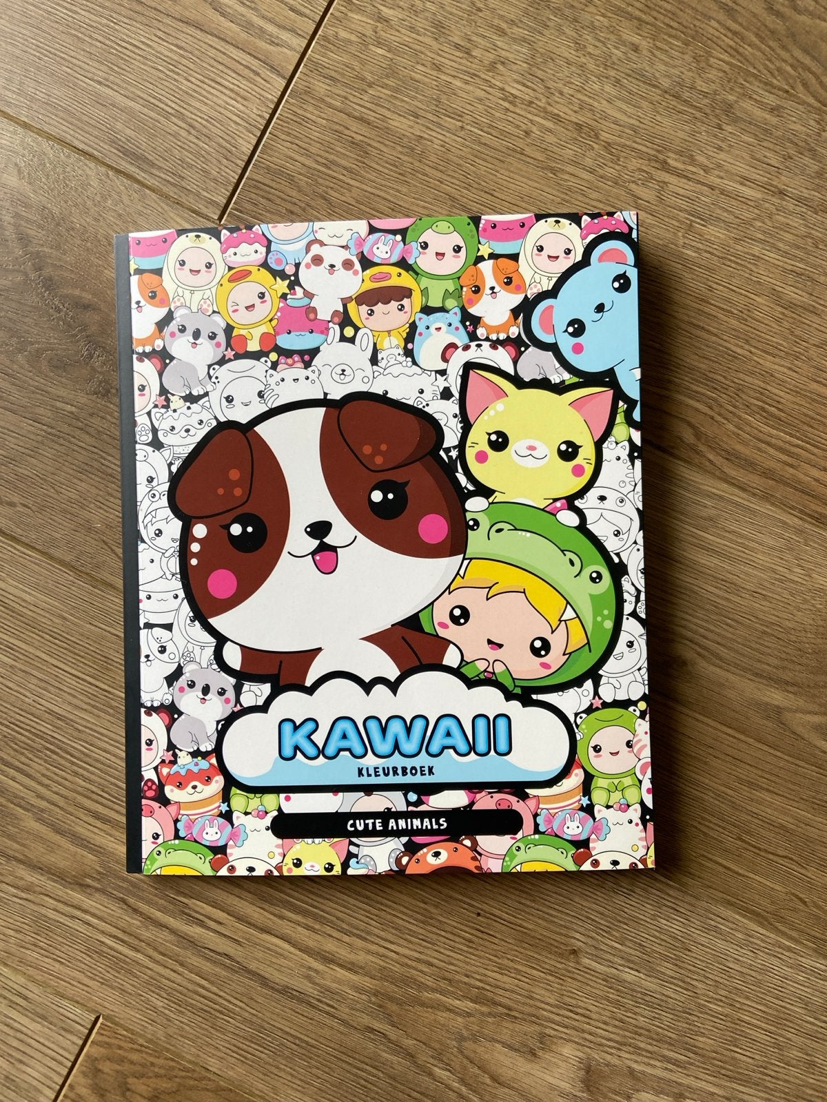 Kawaii Kleurboek Cute Animals nieuw, Ophalen of Verzenden, Nieuw, Papier, Schets- of Tekenboek