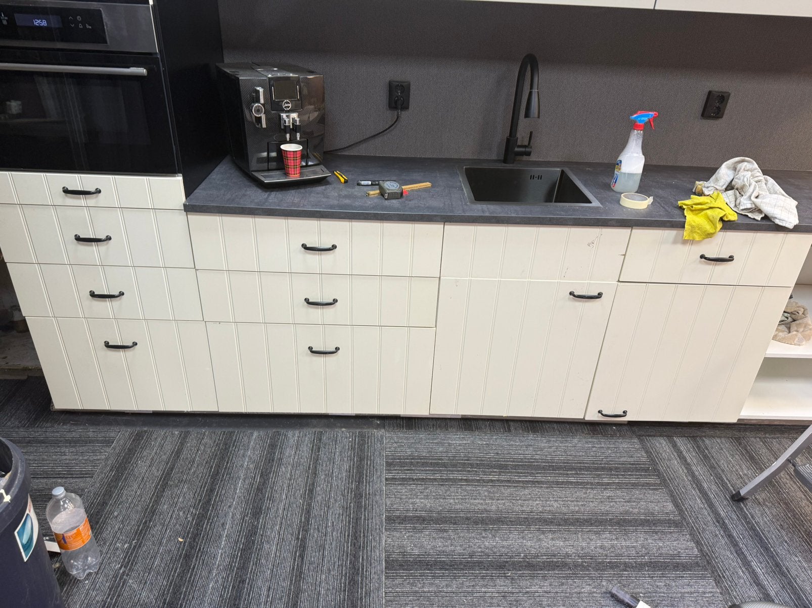 Ikea Hittarp fronten, Ophalen, Zo goed als nieuw, Enkelwandige keuken
