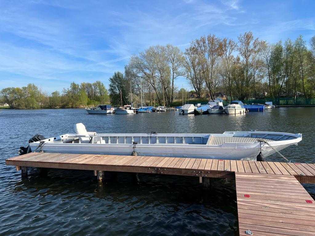 Unieke familieboot om met al je vrienden te kunnen varen!, Watersport en Boten, Ophalen, Gebruikt, Aluminium, Antifouling