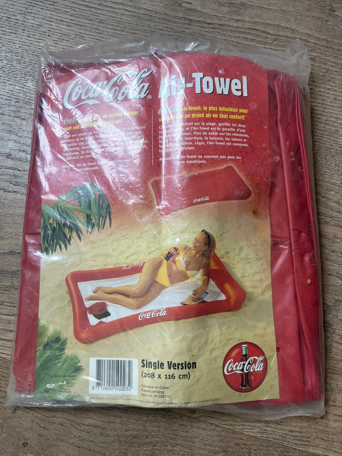 Coca-Cola Air-Towel Luchtbed - Nieuw in verpakking, Ophalen of Verzenden, Nieuw, Gebruiksvoorwerp