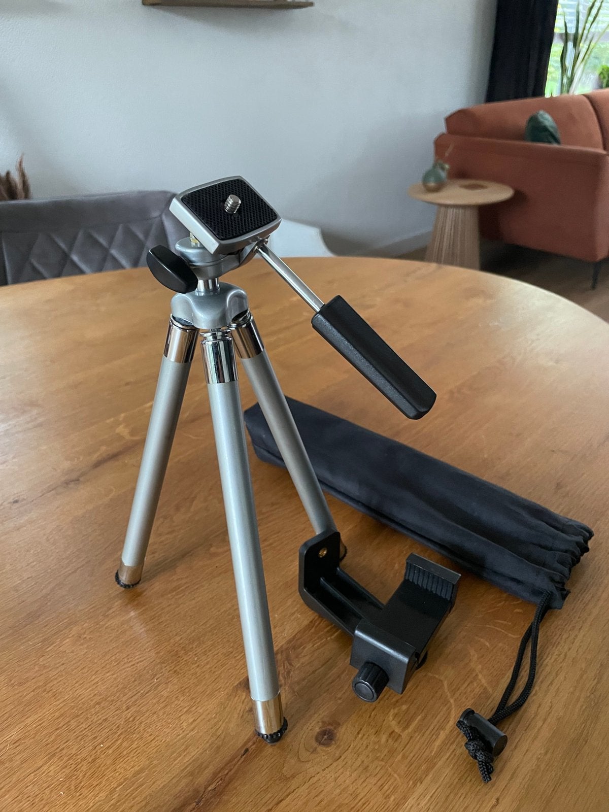 Camera statief, Audio, Tv en Foto, Ophalen of Verzenden, Zo goed als nieuw, Driepoot