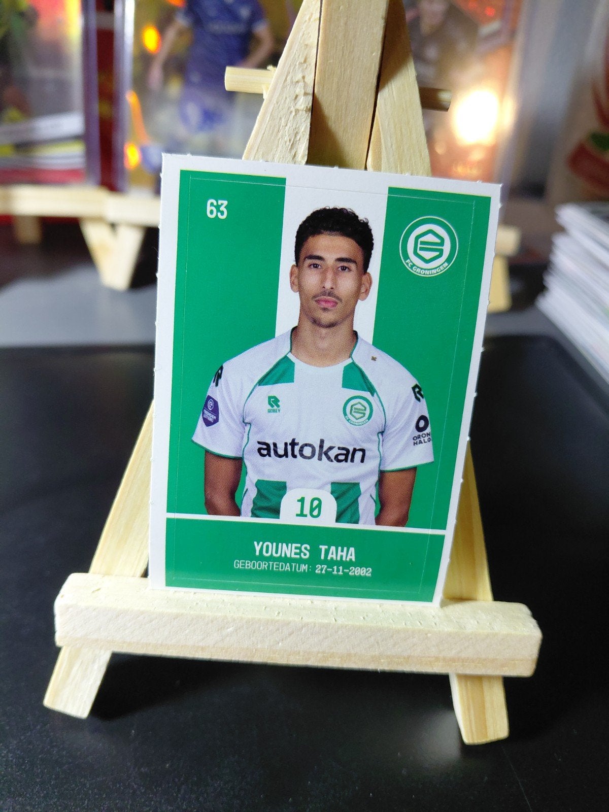 younes taha (fc groningen/fc twente) sticker, Ophalen of Verzenden, Nieuw