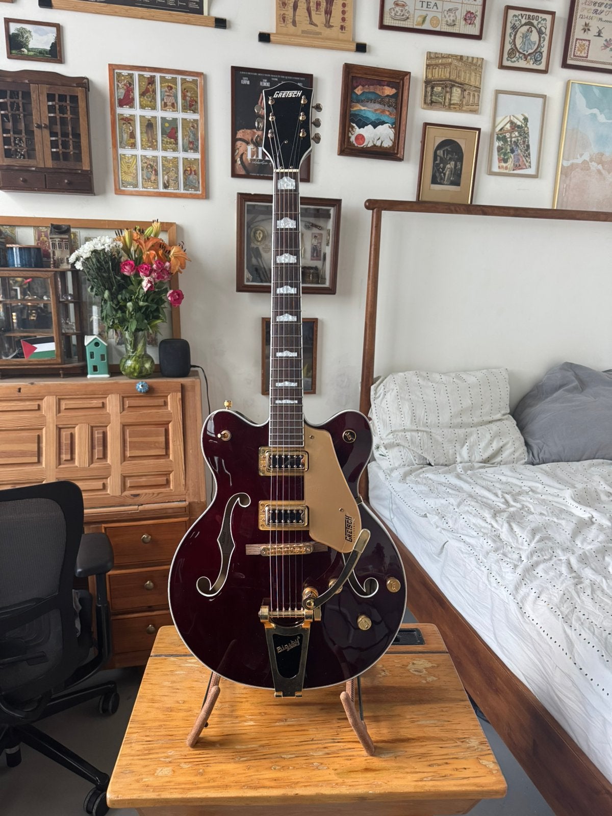 Gretsch G5422TG Electromatic Classic Hollowbody DC, Ophalen, Zo goed als nieuw, Hollow body, Overige merken