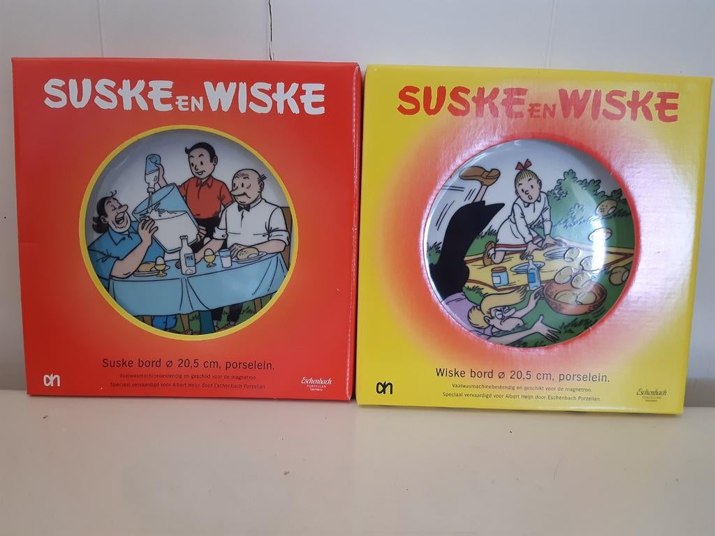 Suske en Wiske servies AH, Ophalen of Verzenden, Suske en Wiske, Nieuw, Gebruiksvoorwerp