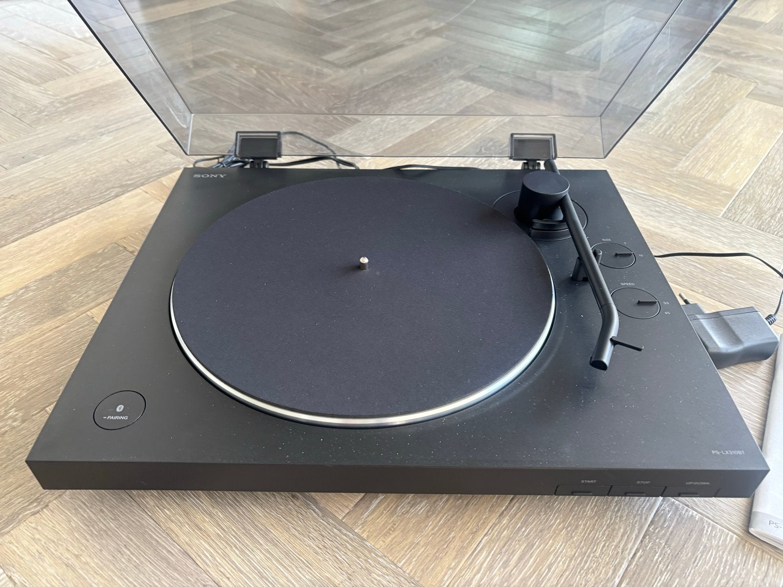 Sony PS-LX310BT Platenspeler met Bluetooth, Automatisch, Ophalen of Verzenden, Zo goed als nieuw, Platenspeler