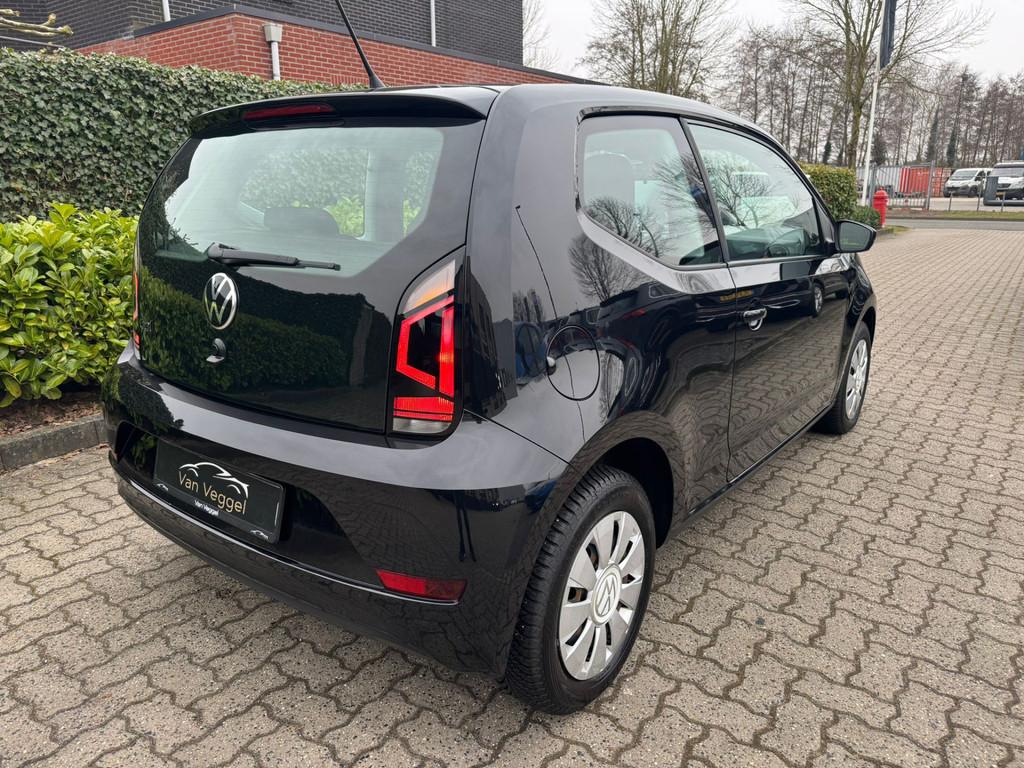 Volkswagen up! 1.0 airco, stoelverw, elek ramen (bj 2021), Voorwielaandrijving, Stof, Gebruikt, 4 stoelen