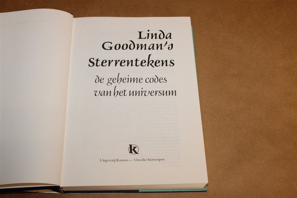 Linda Goodman\'s Sterrentekens — Esoterisch, 365 pag, Boeken, Esoterie en Spiritualiteit, Ophalen of Verzenden, Gelezen, Overige onderwerpen