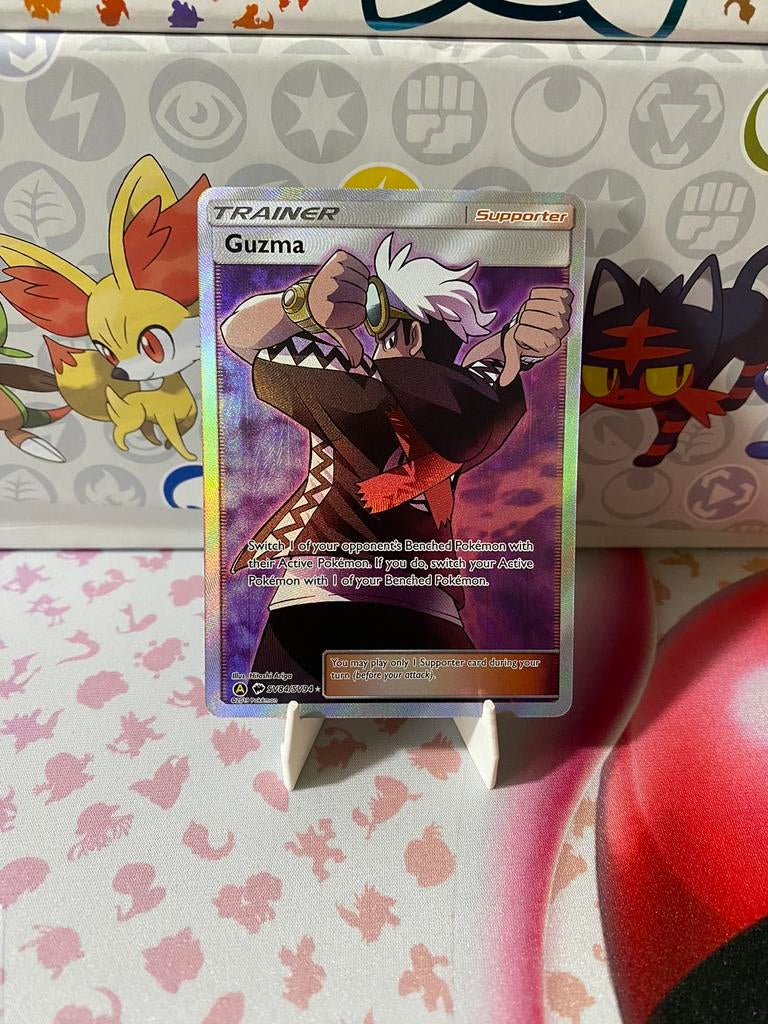 POKEMON GUZMA TRAINER FULLART HIF SV84 nm, Verzenden, Zo goed als nieuw