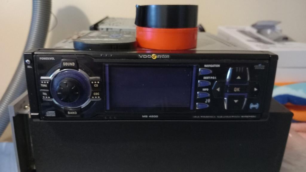 VDO Dayton MS 4200 Navigatiesysteem met afstandsbediening, Ophalen, Gebruikt