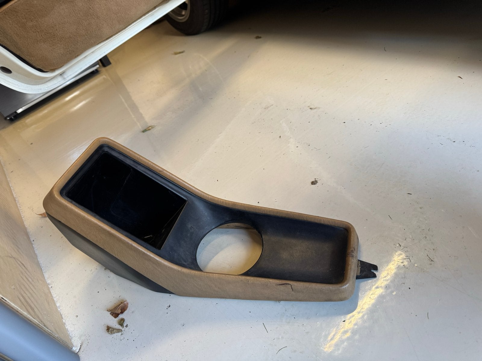 Middenconsole beige Porsche 911 3.0 G-model, Auto-onderdelen, Ophalen of Verzenden, Gebruikt, Porsche