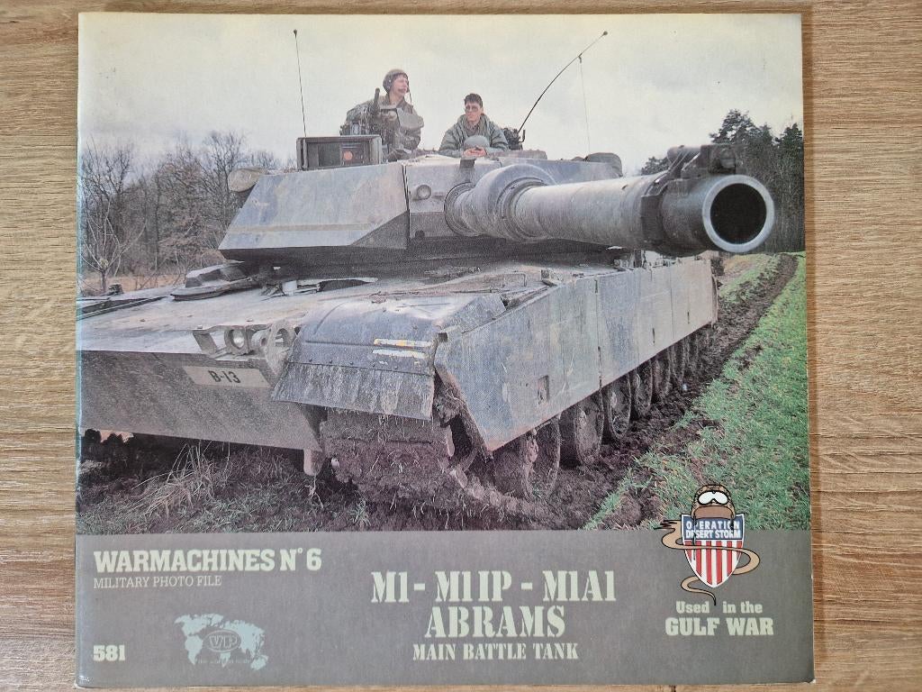 WARMACHINES No 6  ABRAMS Main battle tank VP, Boeken, Gelezen, Ophalen of Verzenden, 1945 tot heden, François Verlinden