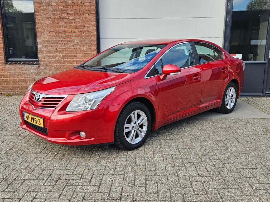 Toyota Avensis 2.0 16V Vvt-i Dynamic CVT AUTOMAAT NETTE AUTO, Stof, Zwart, 4 cilinders, 152 pk