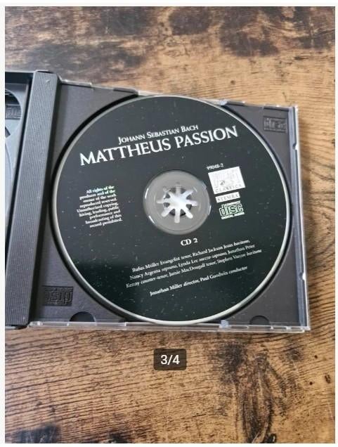 Cd Mattheus Passion h4, Boxset, Overige typen, Ophalen of Verzenden, Zo goed als nieuw