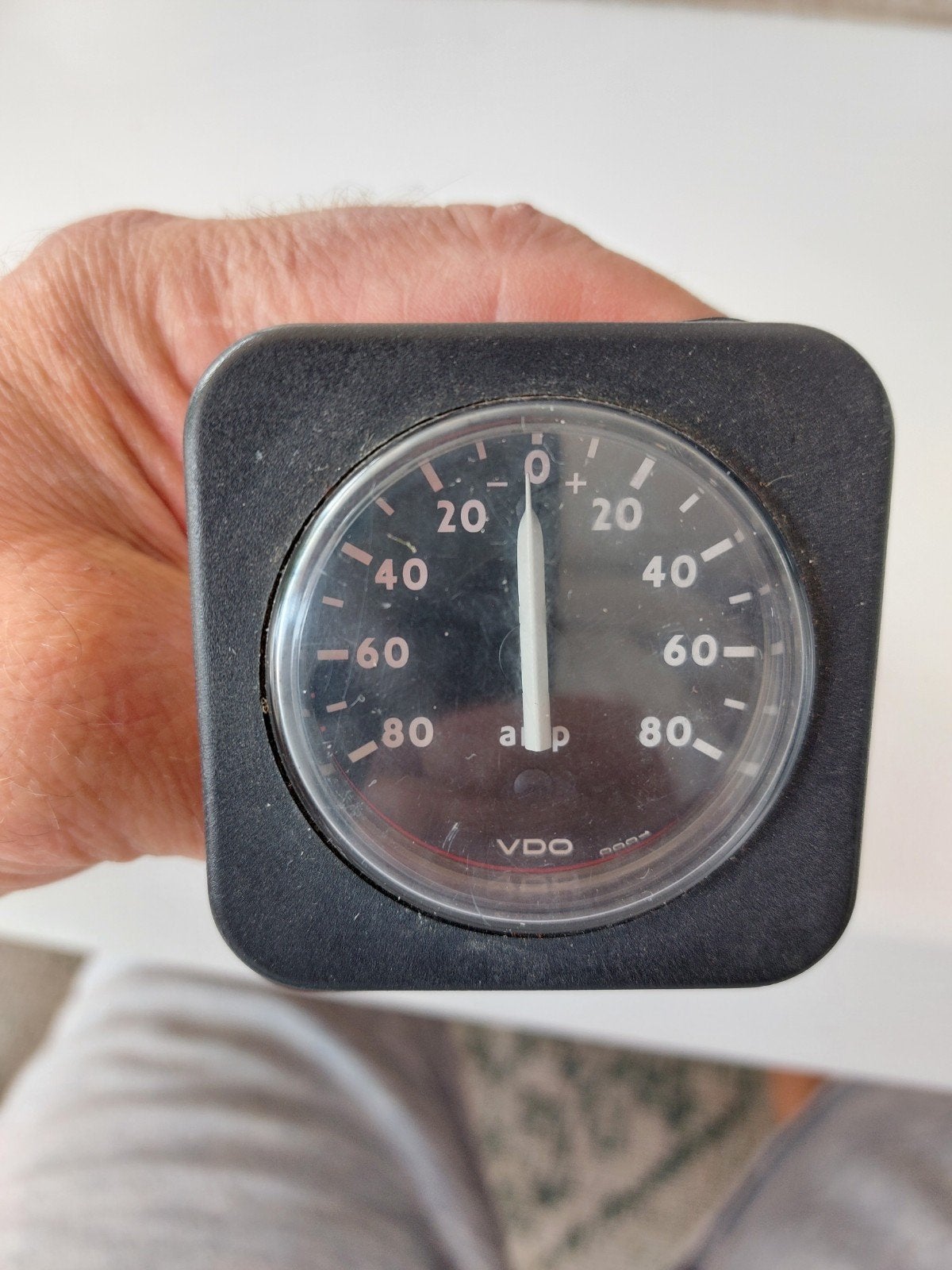 VDO Ampèremeter 12-24V - Boot, Ophalen, Gebruikt