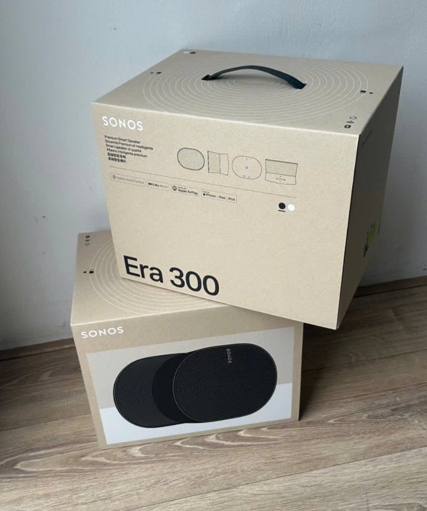 Sonos Era 300 zwart (2x) - geseald