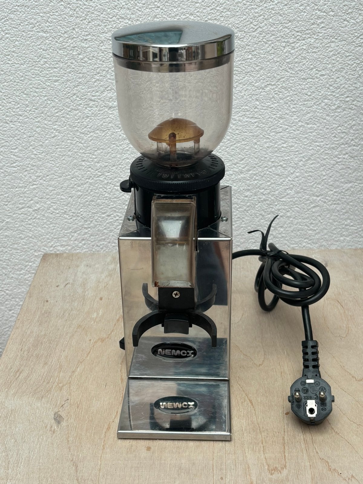 Nemox koffiemolen met accessoires, Witgoed en Apparatuur, Ophalen, Zo goed als nieuw