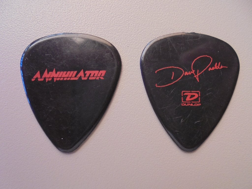 ANNIHILATOR plectrum, Ophalen of Verzenden, Nieuw, Instrument of Toebehoren