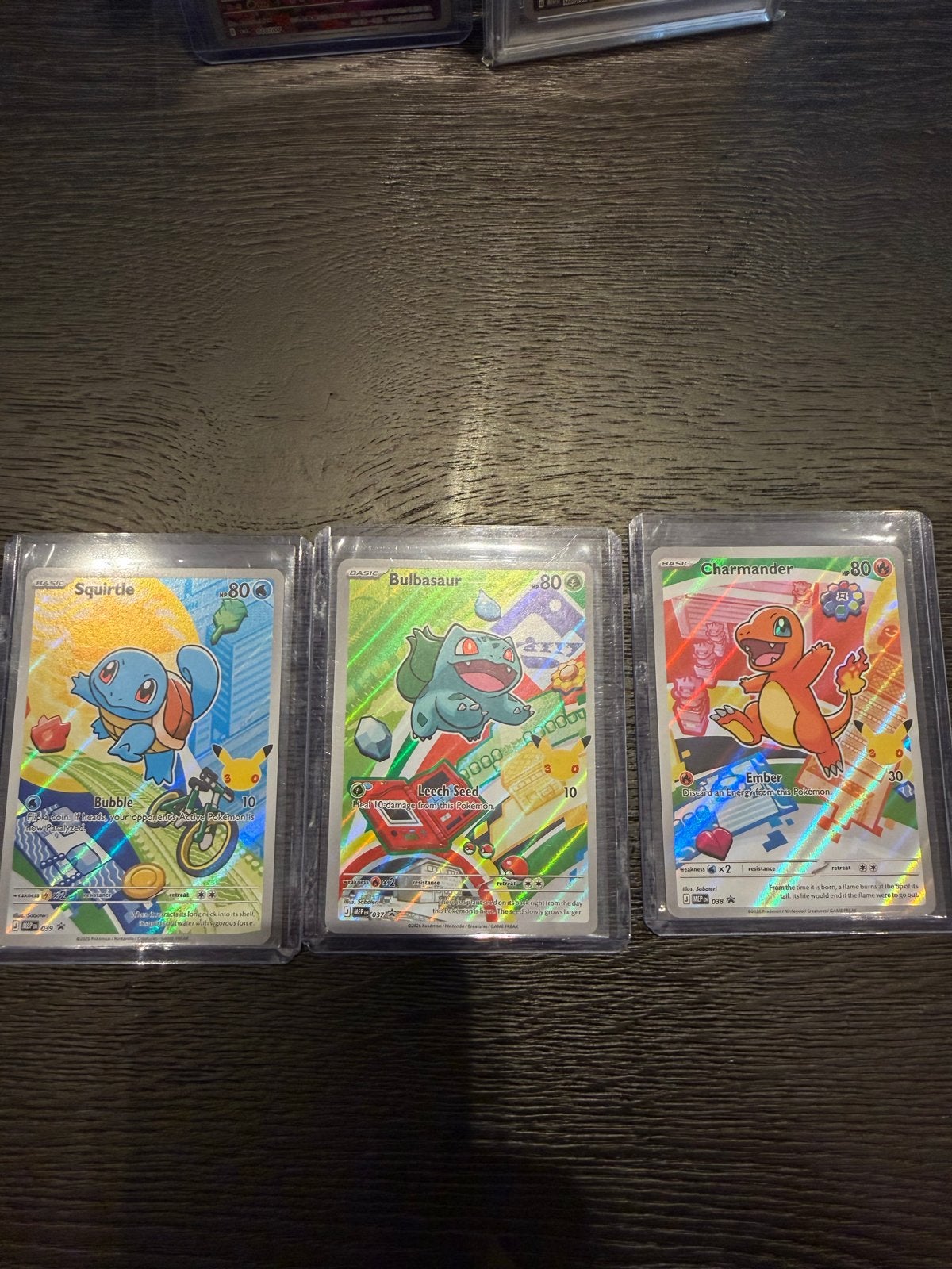Pokémon Celebrations First Partner Set Gen 1, Ophalen of Verzenden, Zo goed als nieuw, Meerdere kaarten