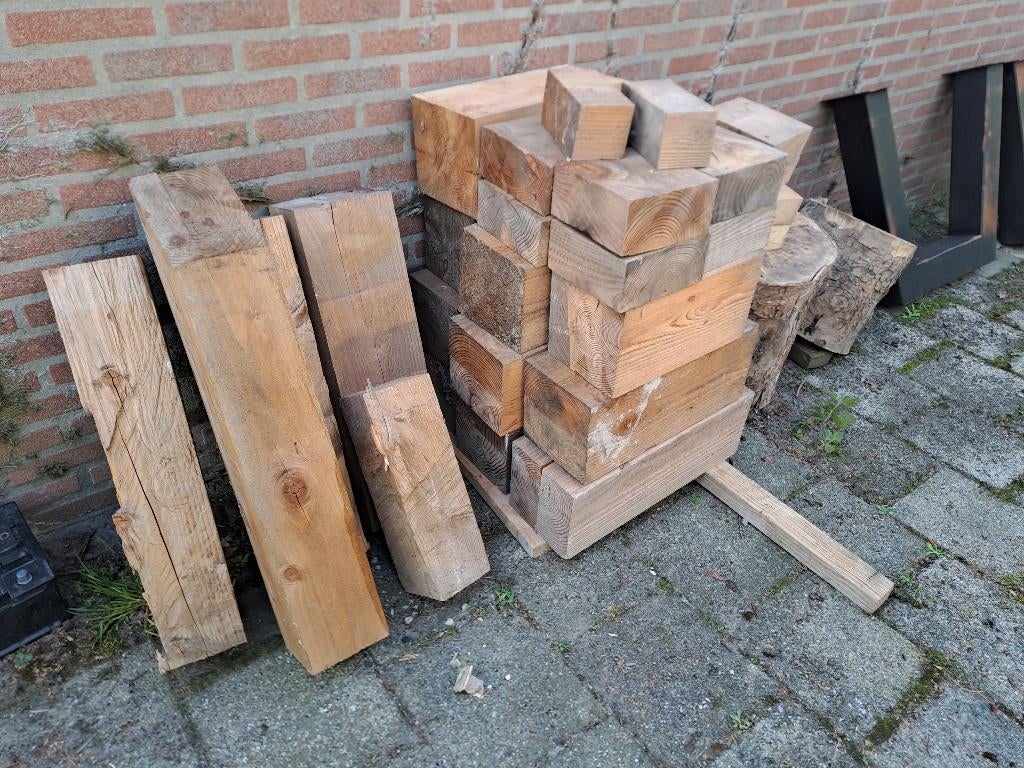 Restpartij douglas balken, Tuin en Terras, Palen, Balken en Planken, Ophalen, Nieuw, Minder dan 180 cm, Balken