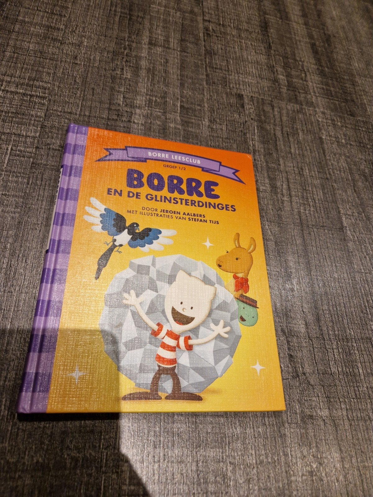 Borre en de glinsterdinges - Borre Leesclub Groep 1/2/3, Ophalen of Verzenden, Zo goed als nieuw, Jeroen Aalbers, Fictie algemeen