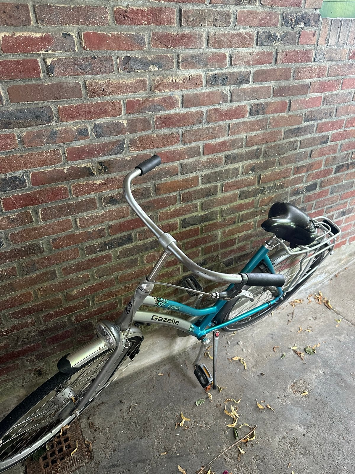 Gazelle fiets met gebogen voorwiel - voor onderdelen/reparat, Ophalen, Gebruikt, Gazelle