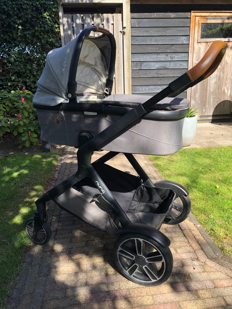 Nuna DEMI Grow Kinderwagen - van enkel naar duo/tweeling, Gebruikt, Combiwagen, Verstelbare duwstang, Ophalen