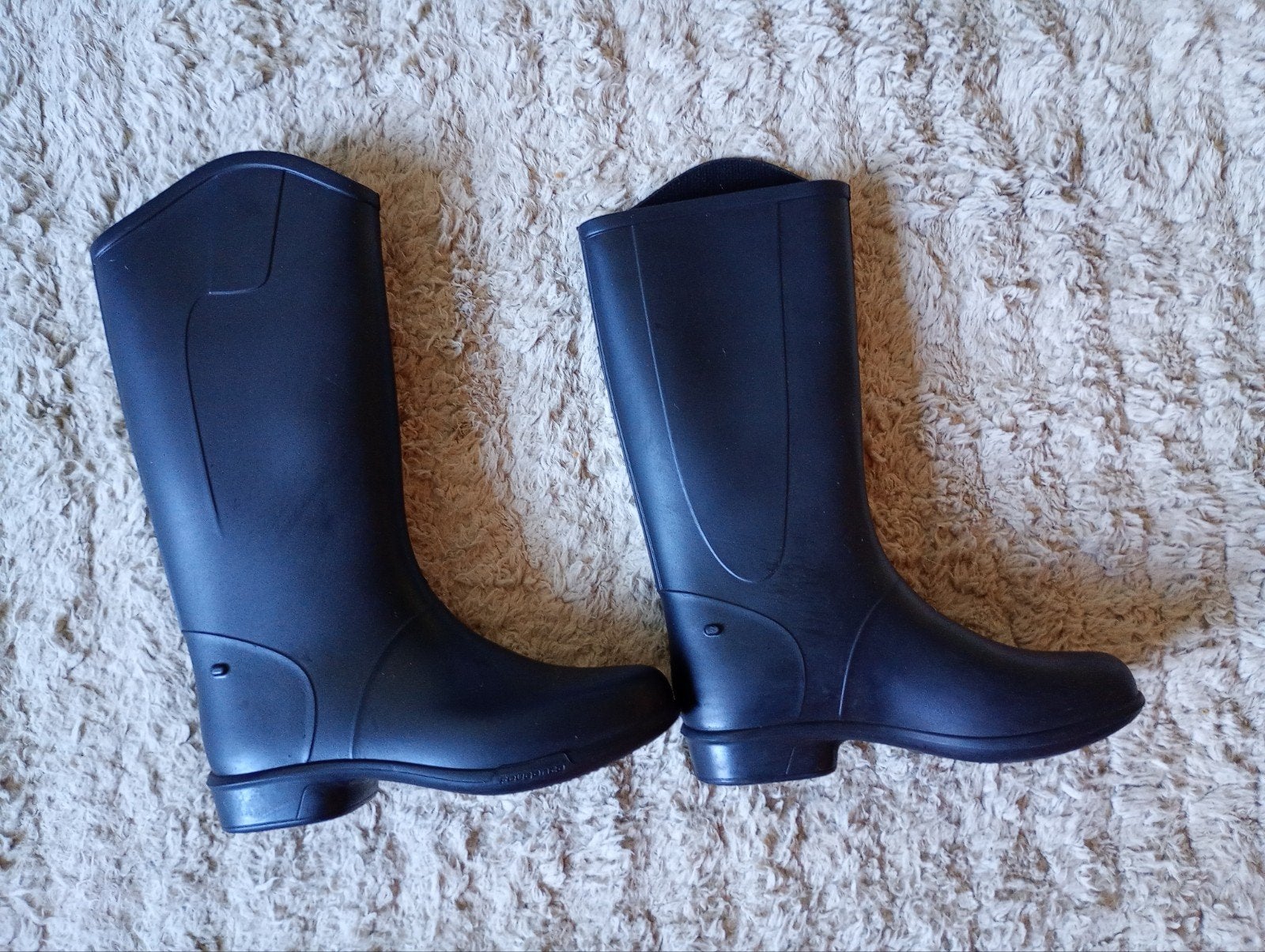 Fouganza kinder paardrijlaarzen, zwart, maat 32, Ophalen of Verzenden, Zo goed als nieuw, Dressuur, Schoeisel