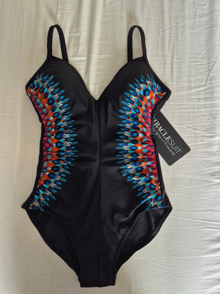 Miraclesuit badpak 36/38 nieuw, Kleding | Dames, Verzenden, Nieuw, Zwart, Badpak