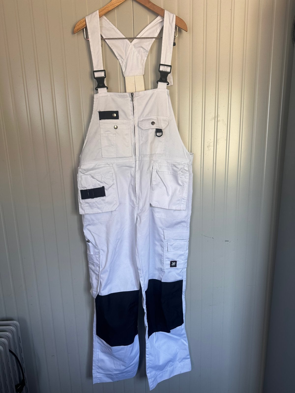 Nieuw! Witte amerikaanse overall schilderoverall maat 54, Heren, Jmp, Nieuw, Ophalen of Verzenden