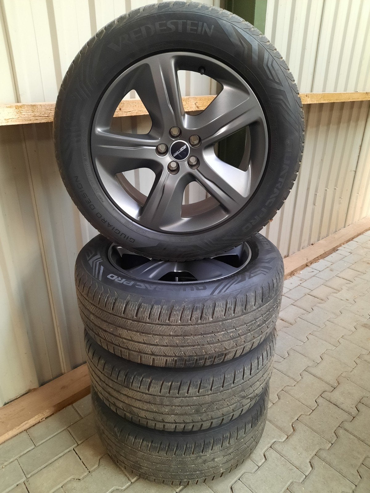 19 inch velgen LAND ROVER RANGE ROVER VELAR JAGUAR VOLVO, Auto-onderdelen, 19 inch, Gebruikt, 255 mm, Banden en Velgen