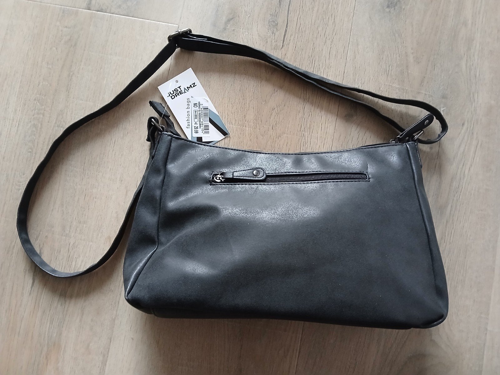 Nieuwe zwarte tas, schoudertas (was €30), Ophalen of Verzenden, Nieuw, Zwart, Overige merken